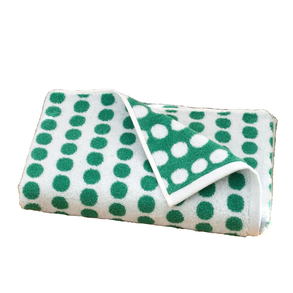 Serviette de toilette en coton 450 g/m² vert 50x90cm
