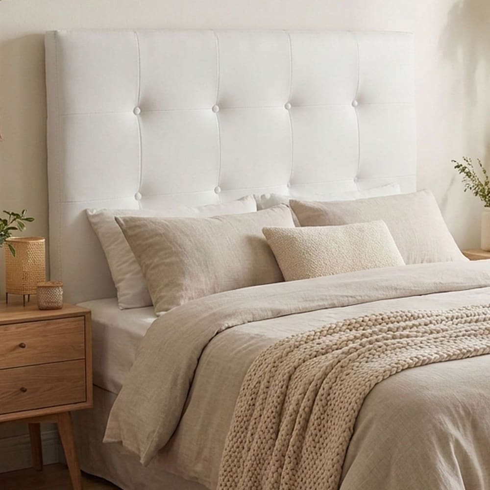 Tête de lit 90cm blanc