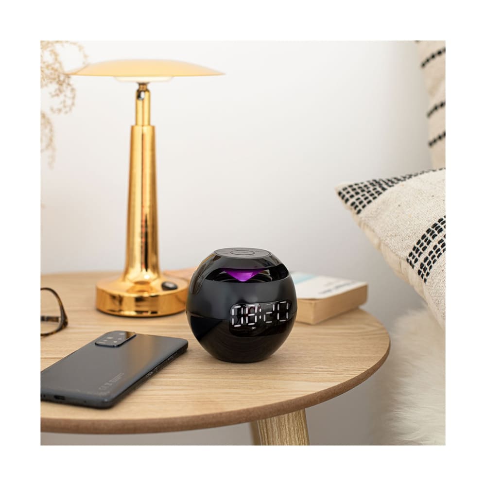 Enceinte réveil compatible Bluetooth® Transparent - Maisons du Monde