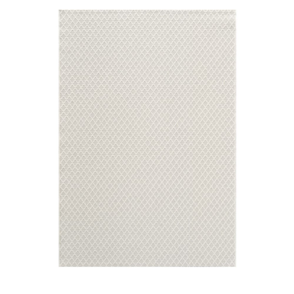 Tapis en laine - 200x290cm Écru Laine