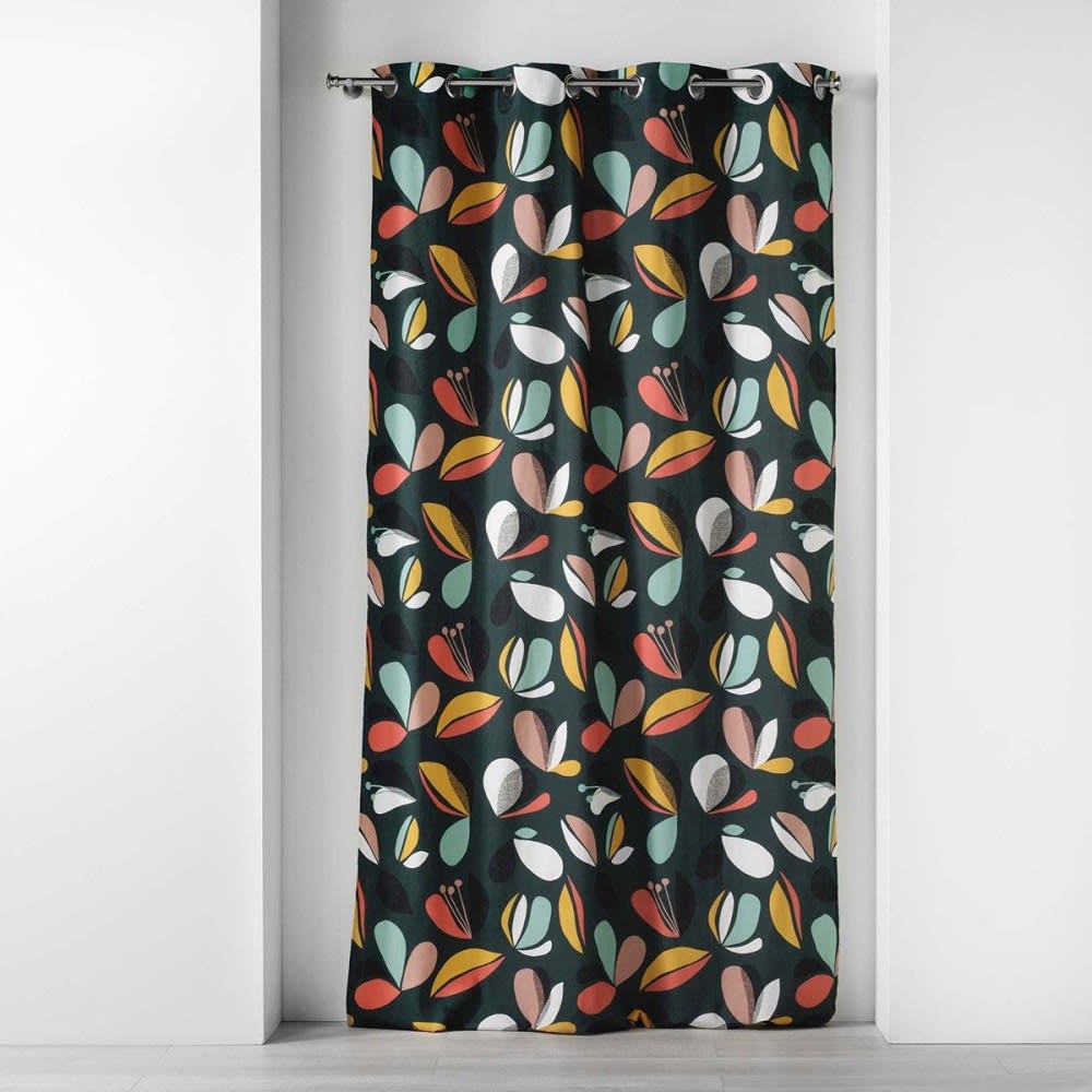 Rideau  coton Vert 140 X 240