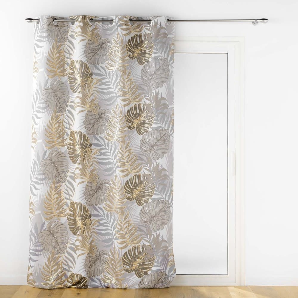 Rideau polyester Blanc 140 X 260