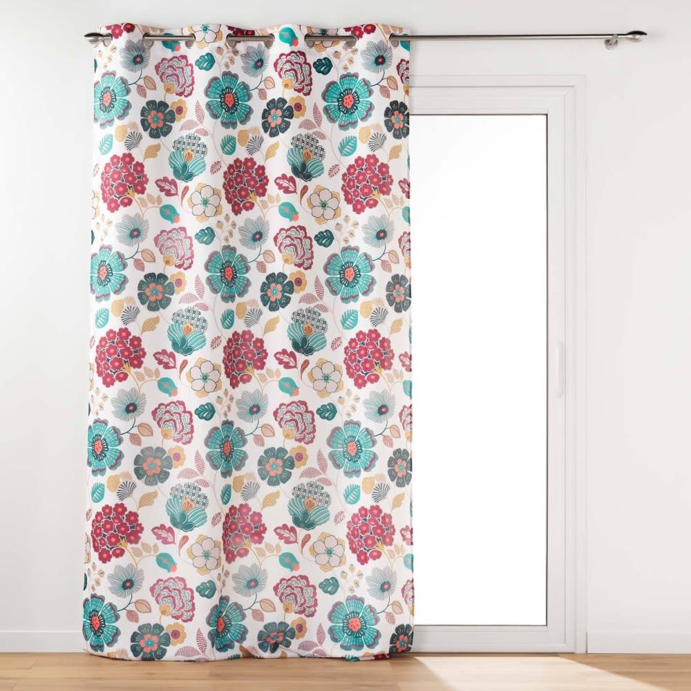 Rideau  polyester Blanc 140 X 260