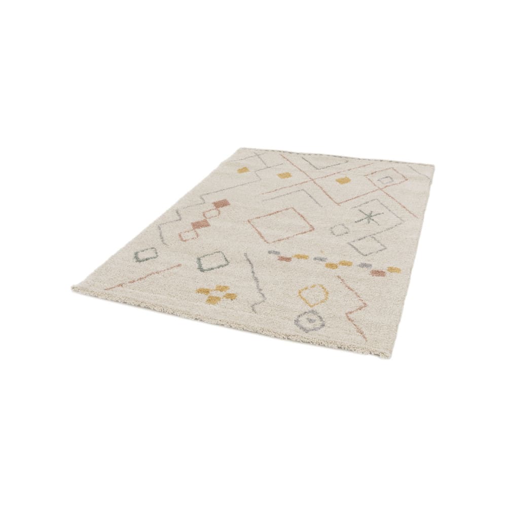 Tapis d’inspiration berbère - 160x230cm écru polypropylène — vue 4