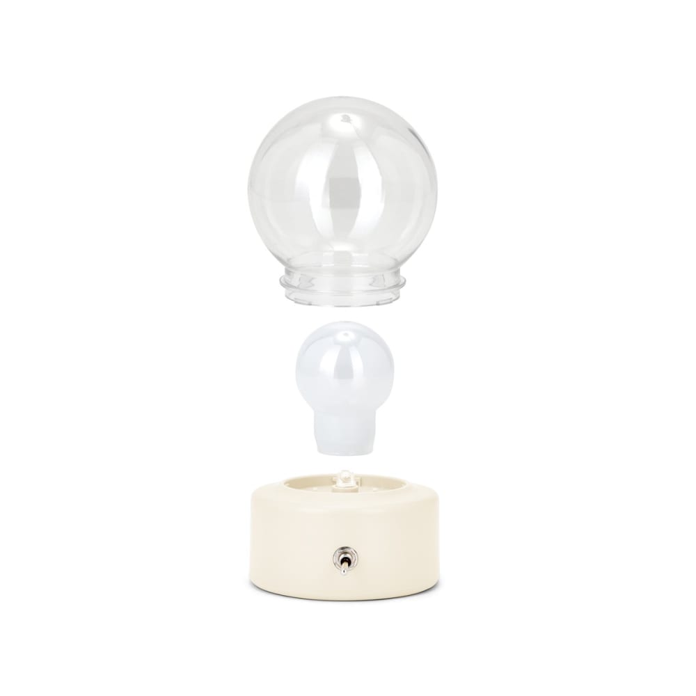 Lampe magnétique crème — vue 3