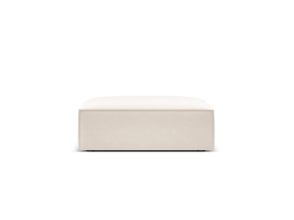 Pouf 1 place en tissu - velours