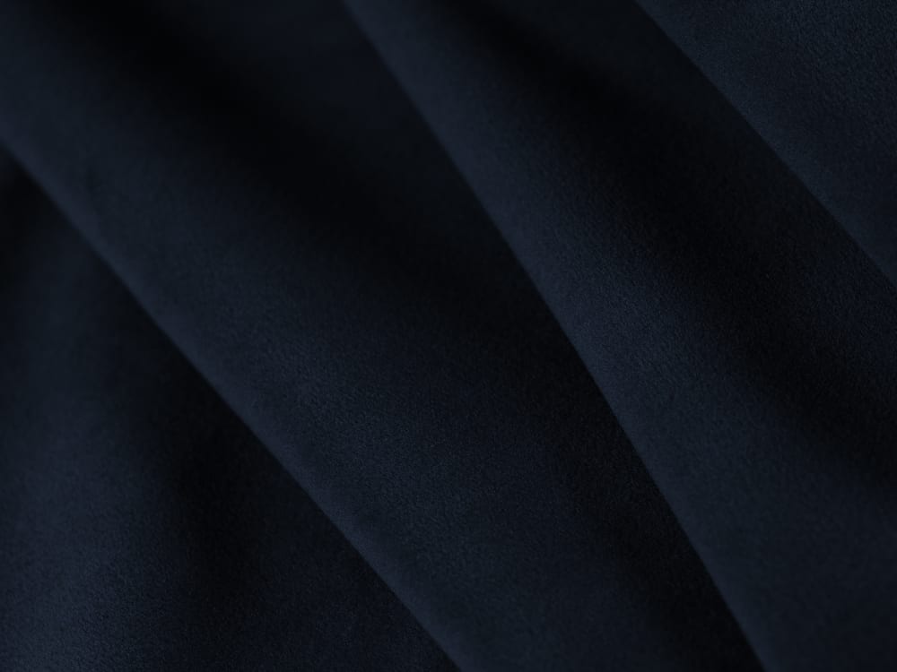 Canapé d'angle gauche 4 places en tissu velours bleu roi - Maisons du Monde
