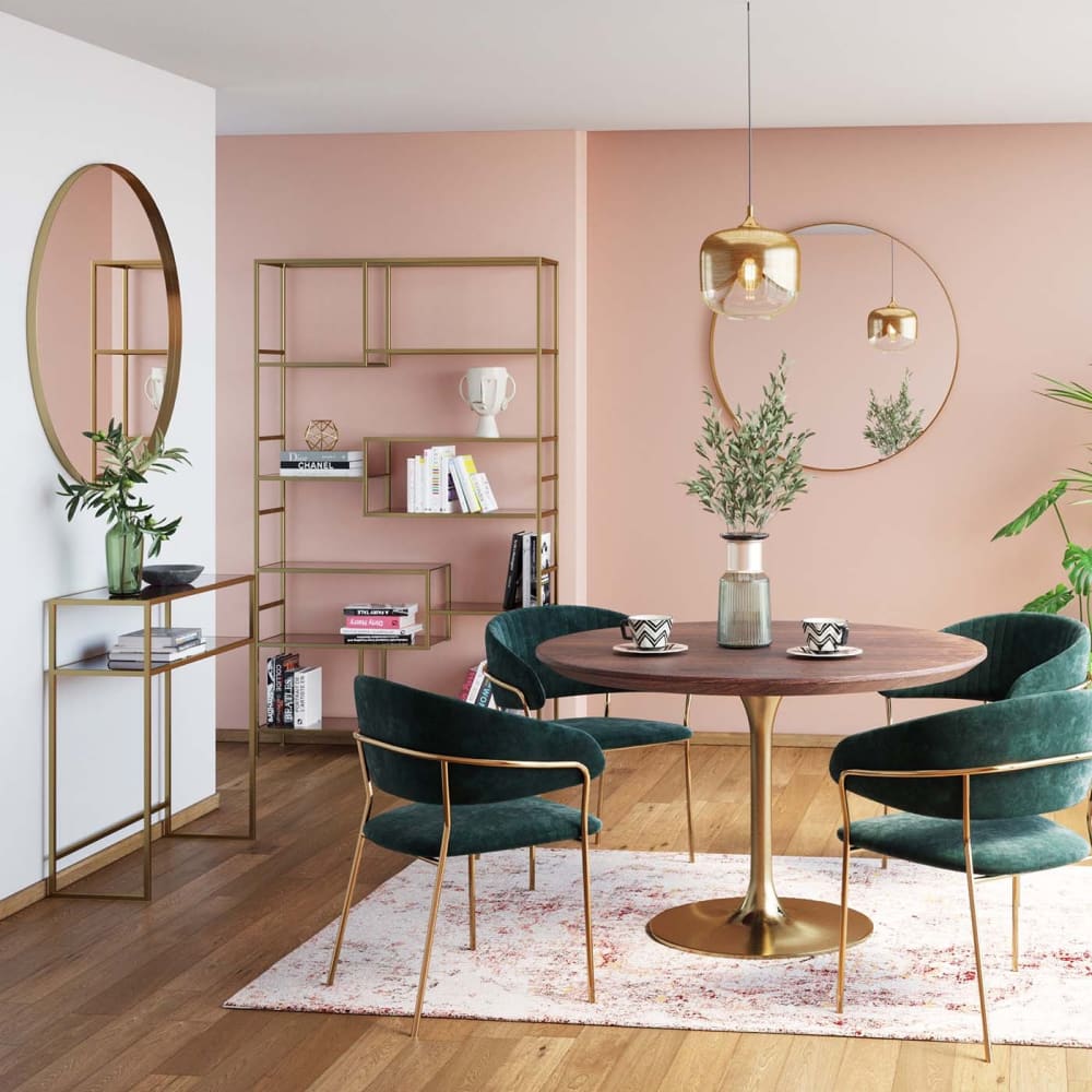 Console loft 85x30cm dorée kare design - Maisons du Monde