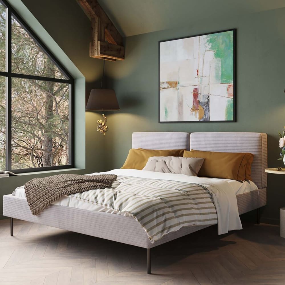 Peinture Frame Dust 120x120cm verte Kare Design