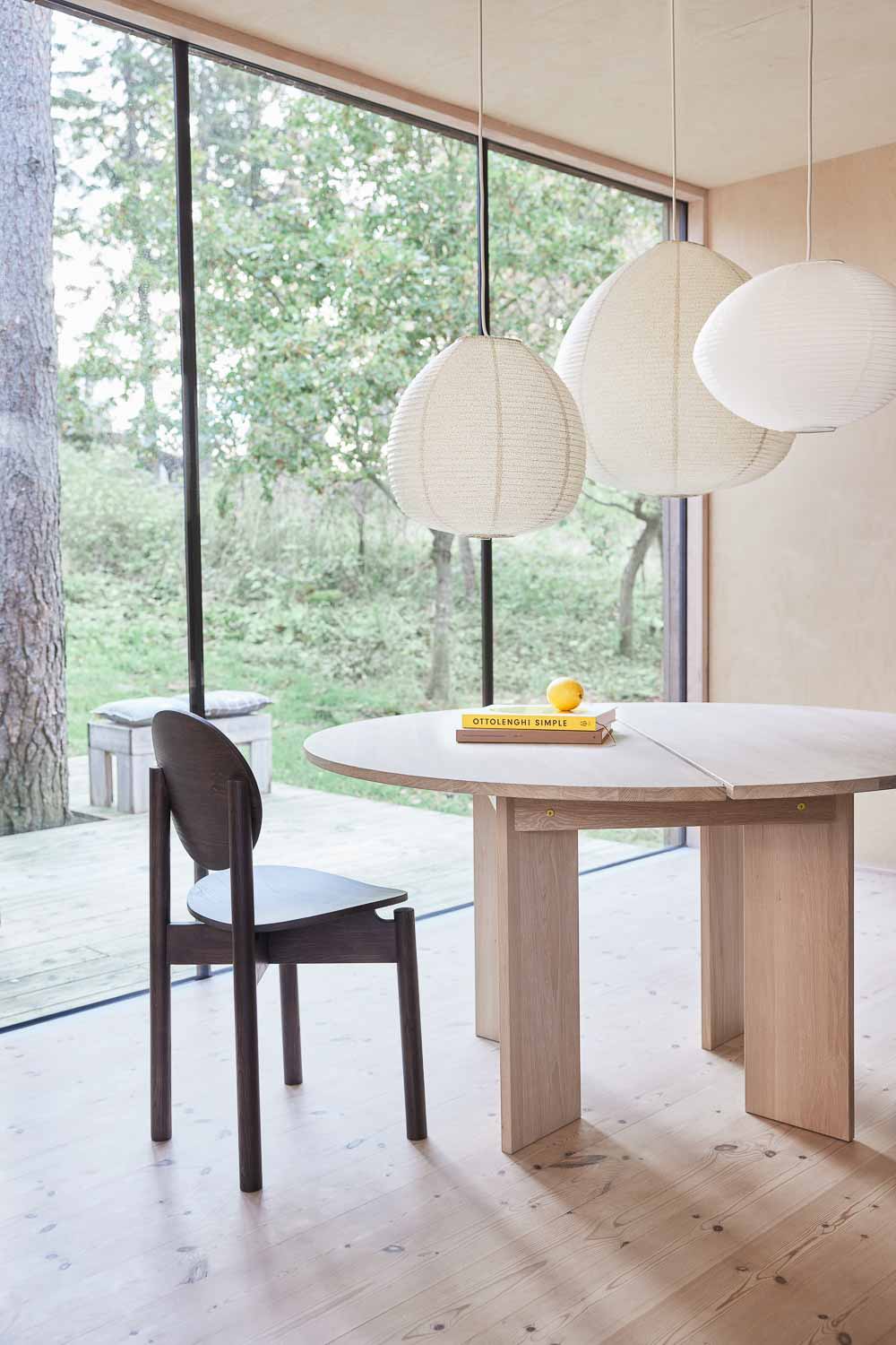 Abat-jour blanc en papier Ø60xH59cm - Maisons du Monde
