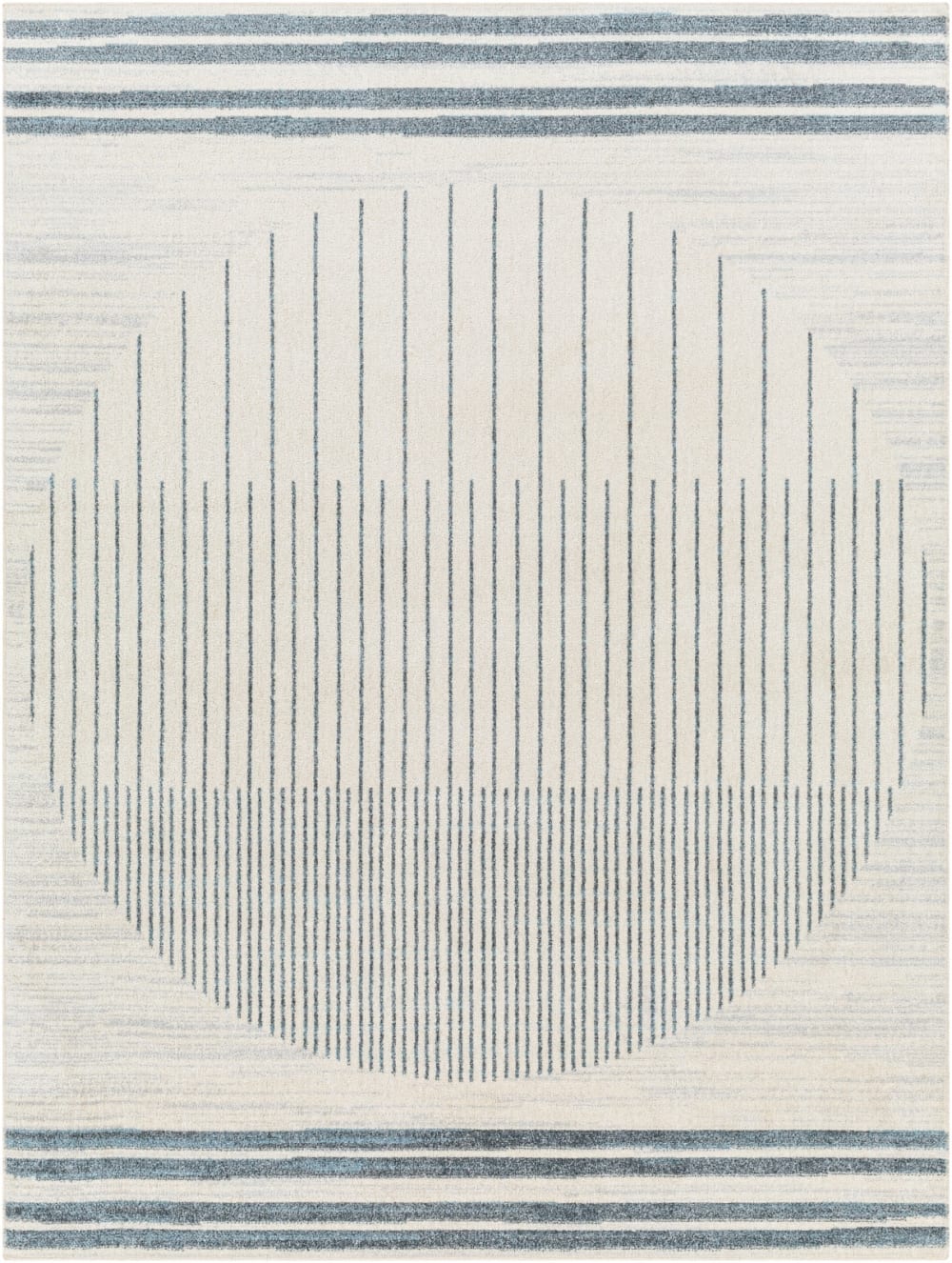 Tapis Scandinave Lavable en Machine Bleu 120x170