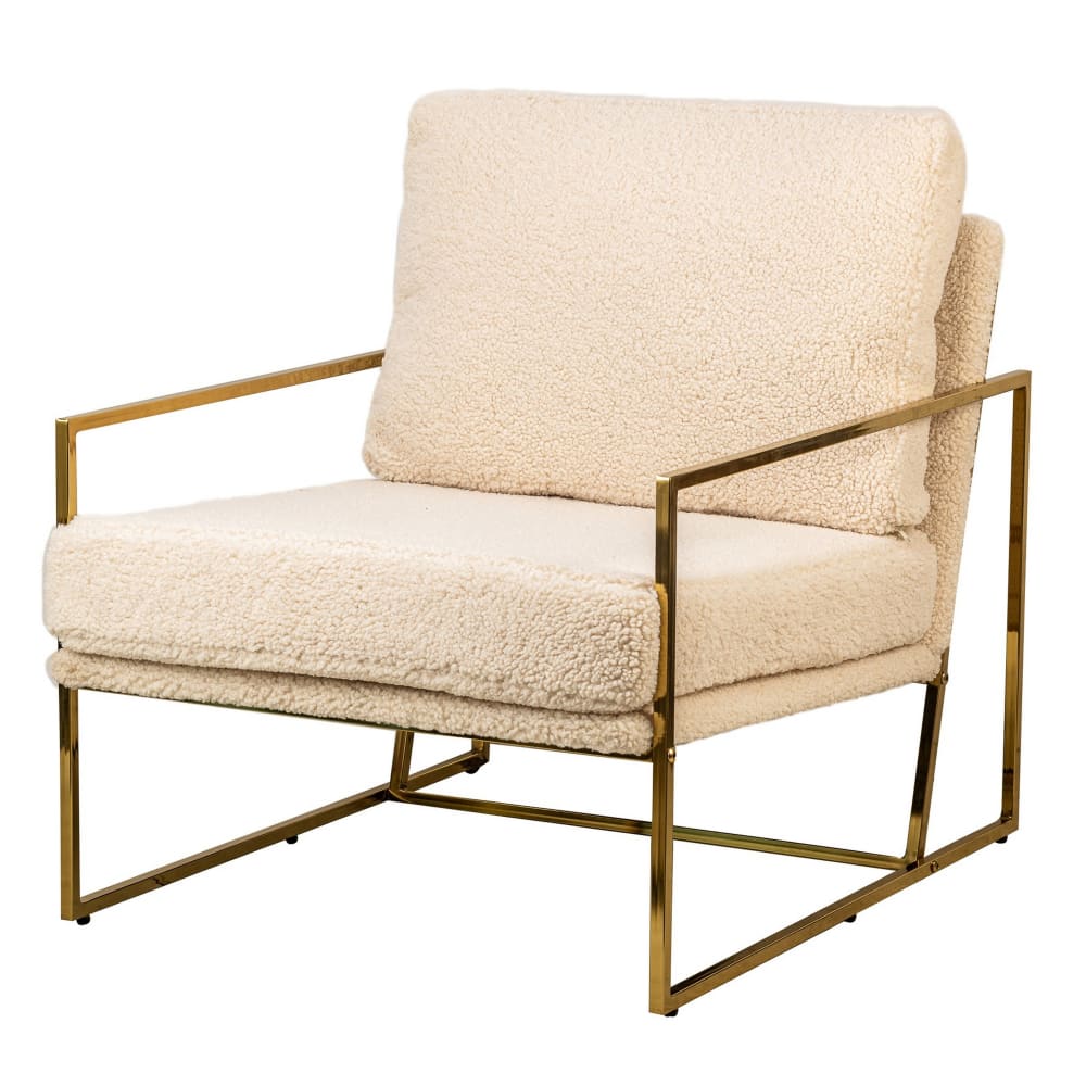 Fauteuil retro en métal