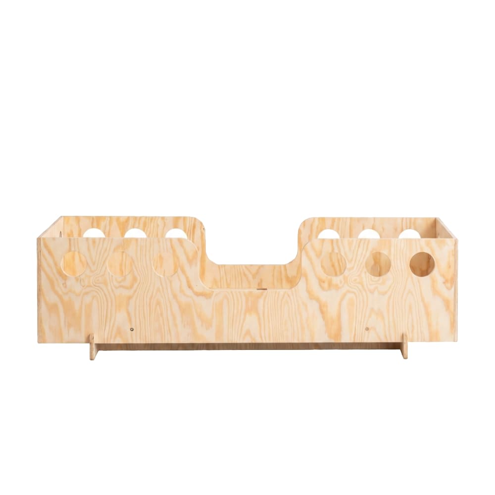 Lit enfant bas kiki 15 90×200 cm, contreplaqué de pin