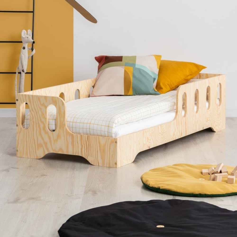 Lit enfant kiki 1 l 90×200 cm, contreplaqué de pin - Maisons du Monde