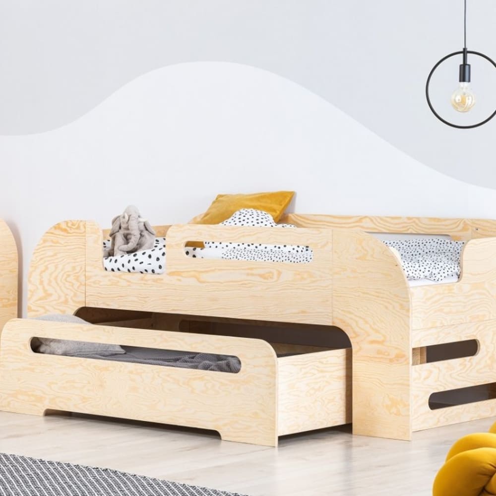 Kinderbett AIKO Kiefern-Sperrholz 70x140 - Maisons Du Monde