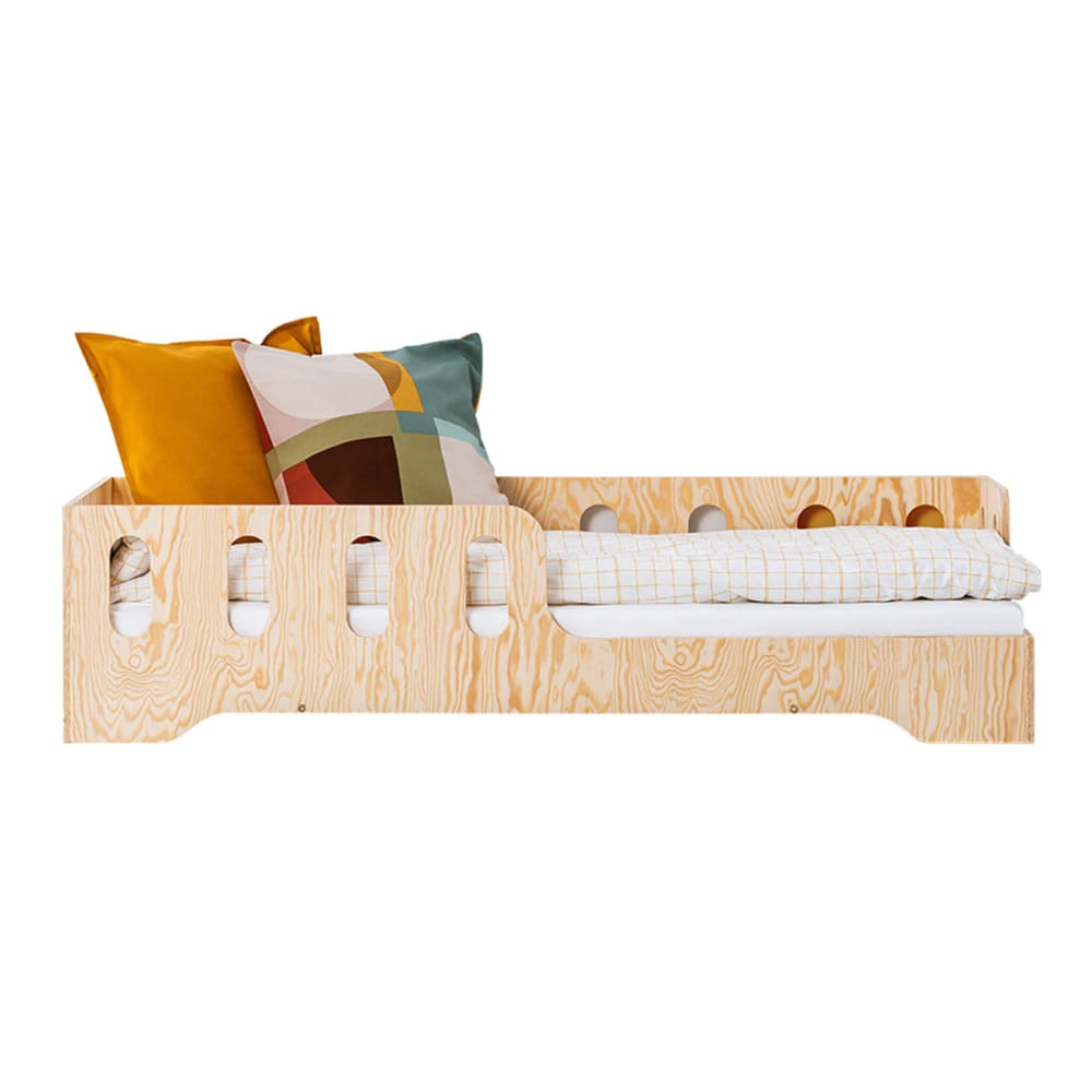 Lit enfant bas kiki 1 p 70×140 cm, contreplaqué de pin - Maisons du Monde