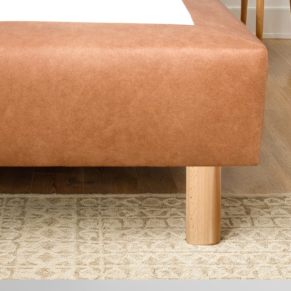 Pied de lit cylindrique en bois 20 cm naturel - Maisons du Monde