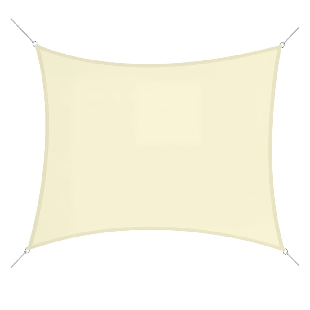 Voile d'ombrage carré 3 x 3 m