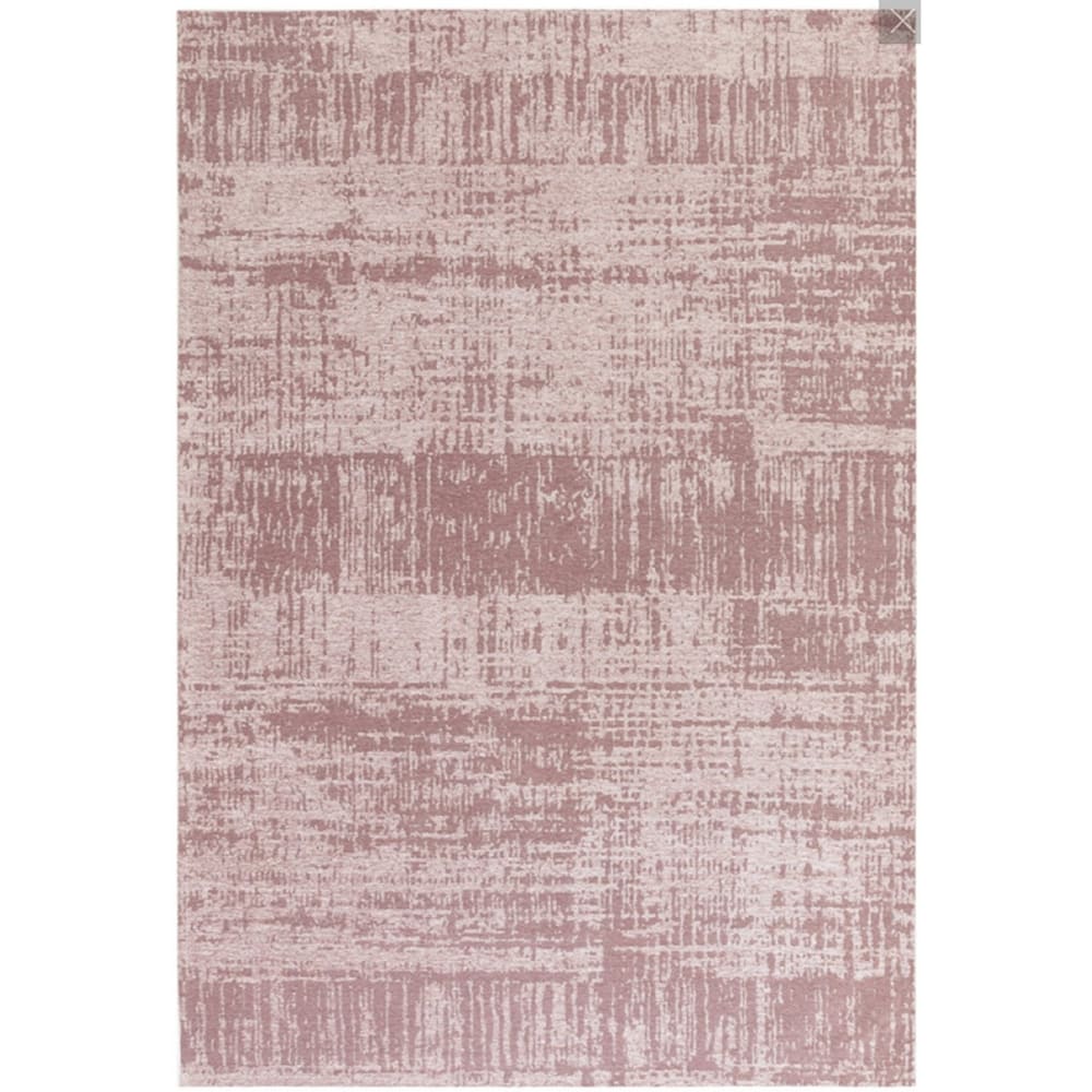 Tapis de salon moderne rose 120x170 cm