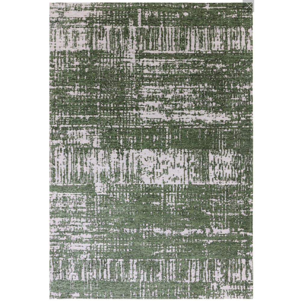 Tapis de salon moderne vert 200x290 cm