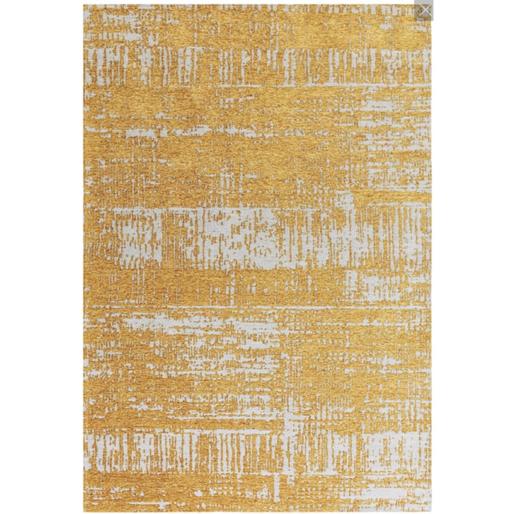 Tapis de salon moderne jaune 120x170 cm