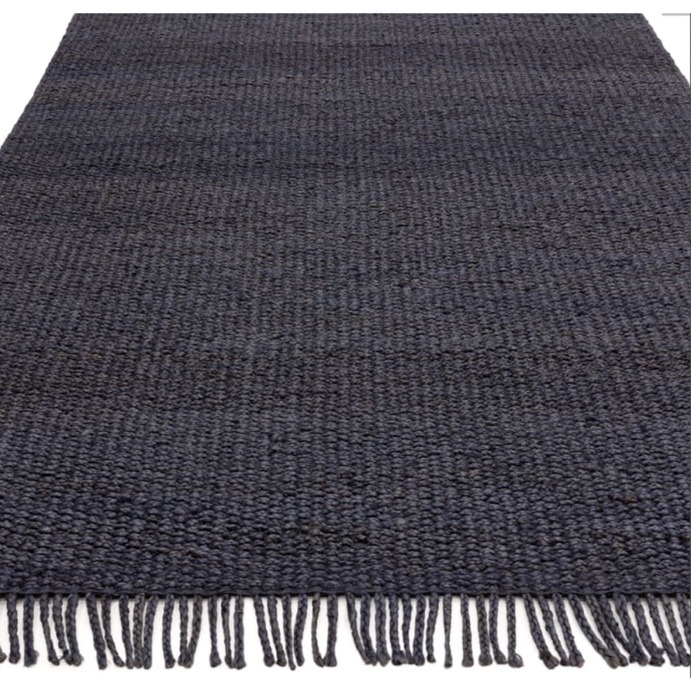 Tapis design en jute bleu marine 120x170 cm - Maisons du Monde