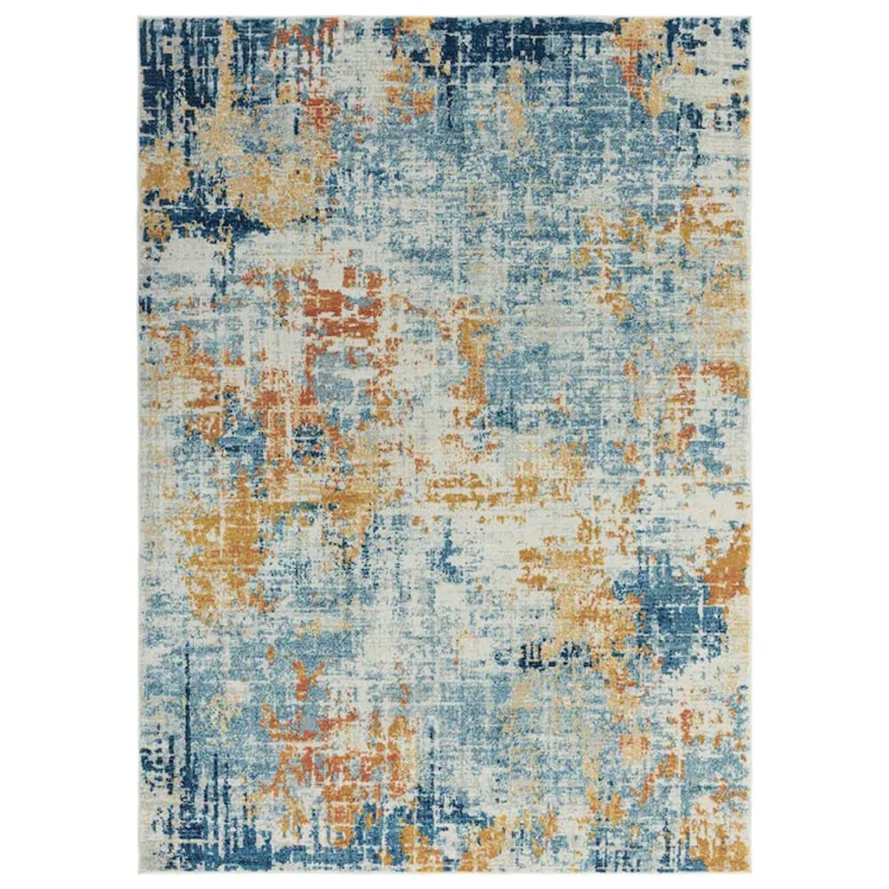 Tapis de salon moderne multicolore 120x170 cm