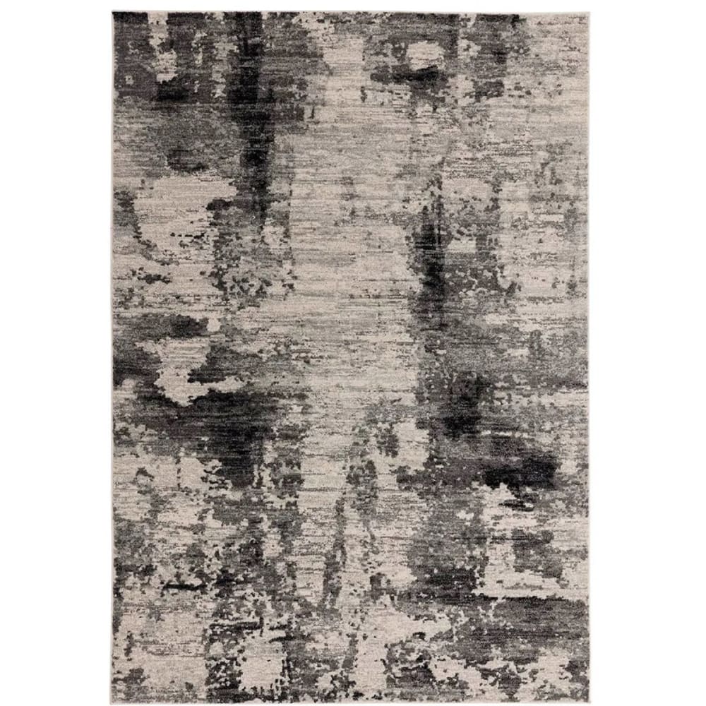 Tapis de salon moderne gris 120x170 cm