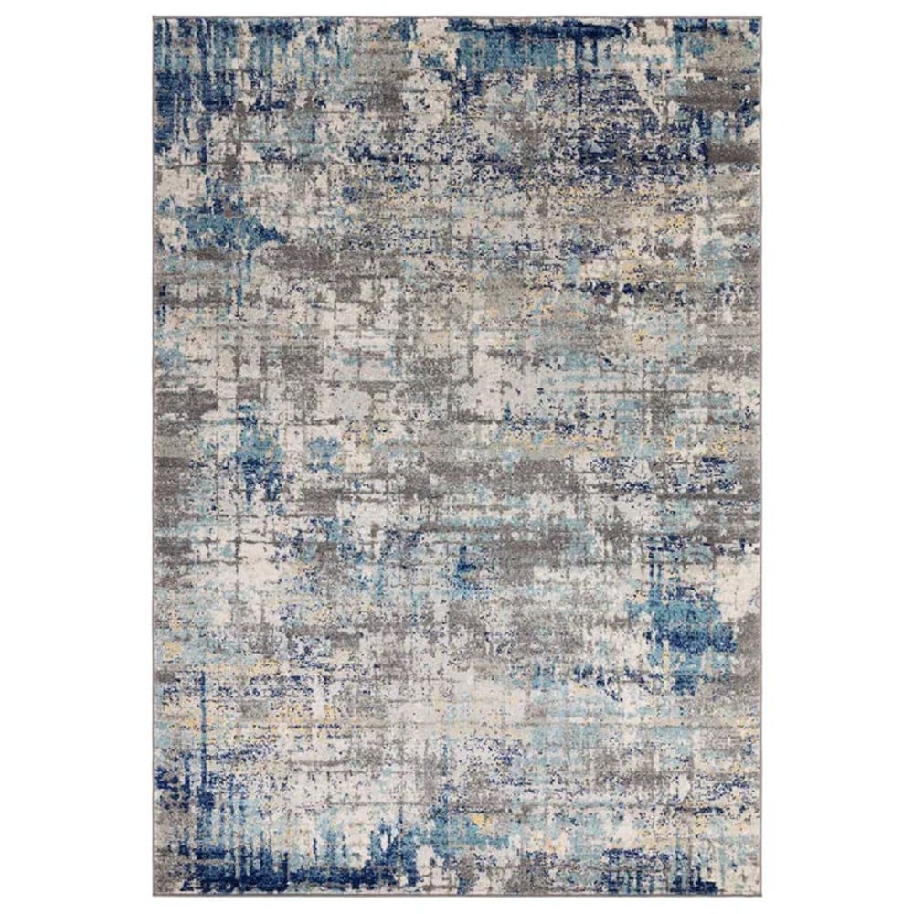 Tapis de salon moderne gris 120x170 cm
