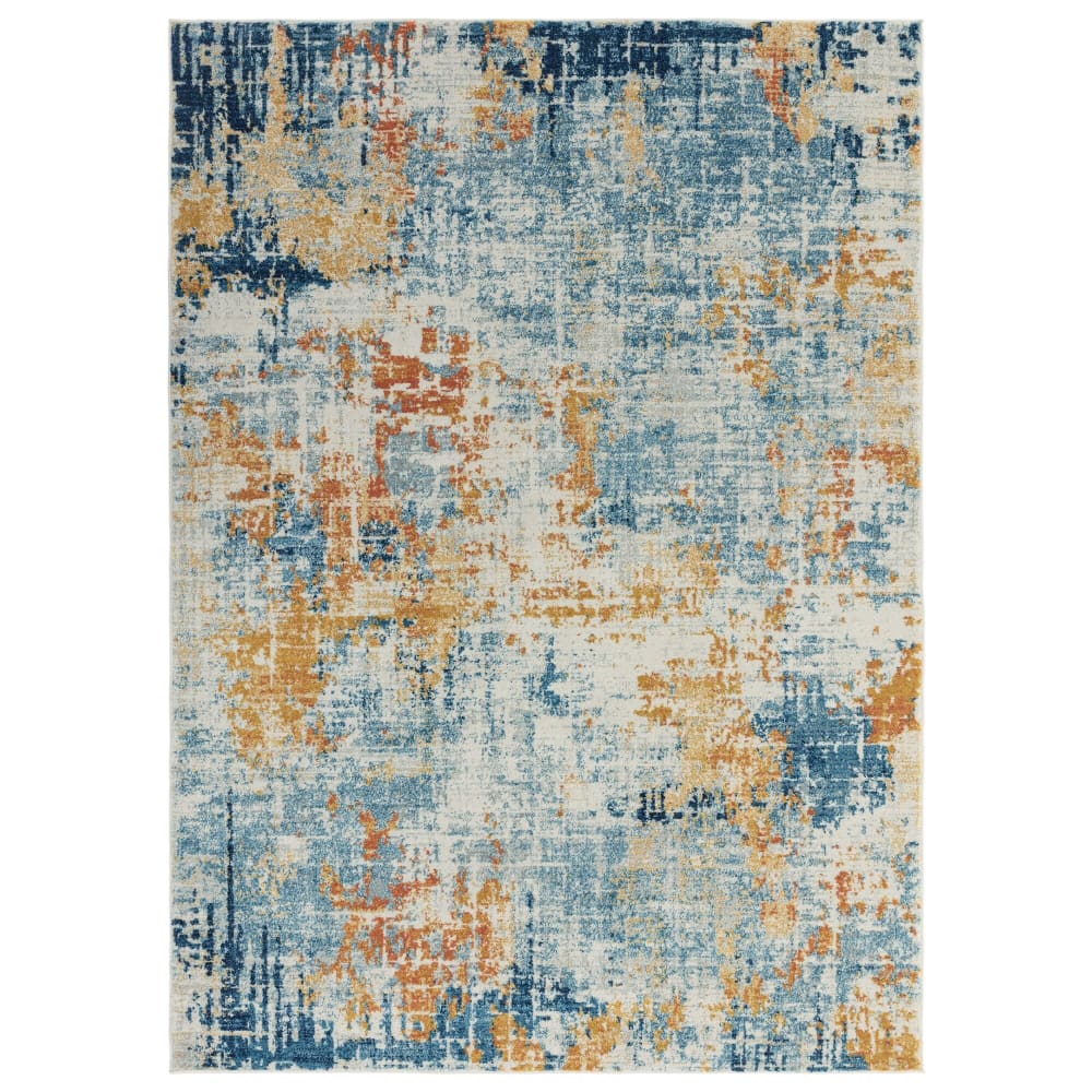 Tapis de salon moderne multicolore 160x230 cm - Maisons du Monde