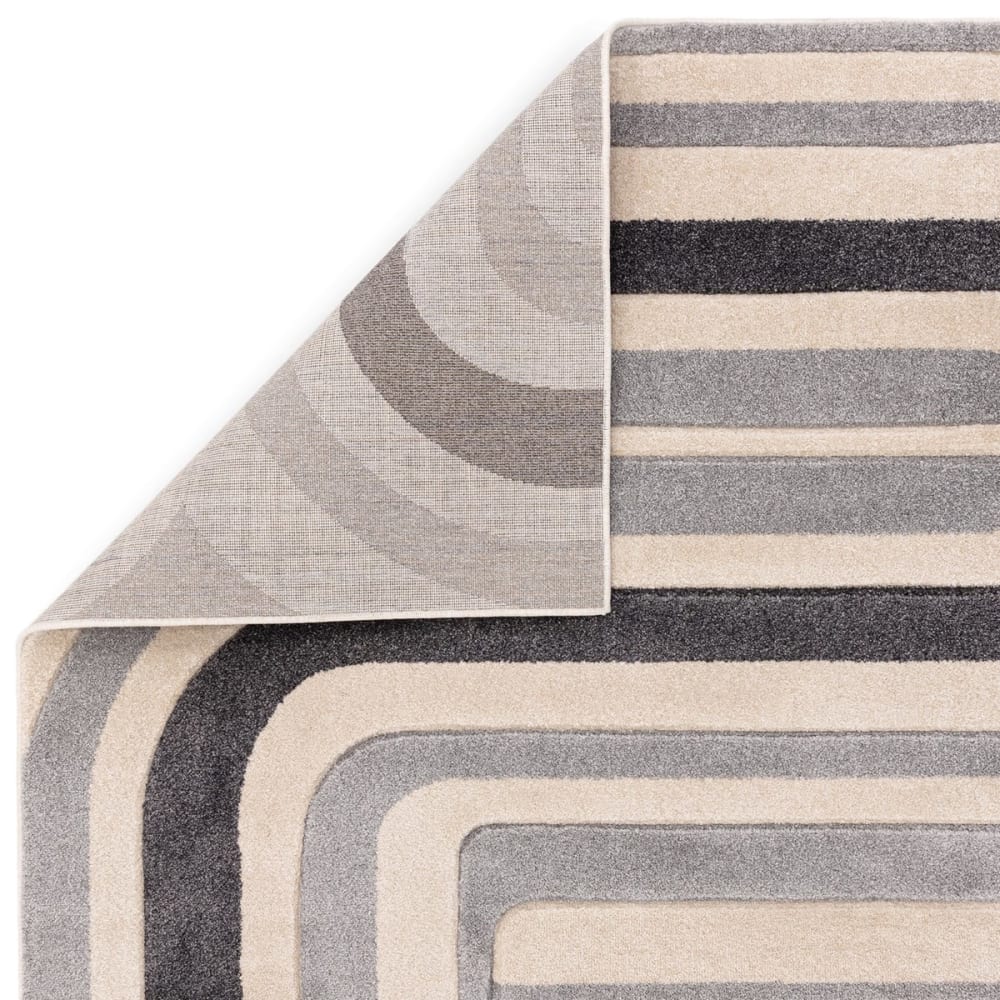Tapis de salon vintage gris 120x170 cm — vue 3