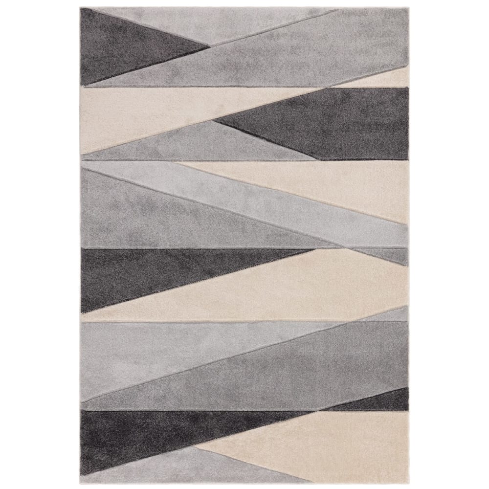 Tapis de salon moderne gris 120x170 cm