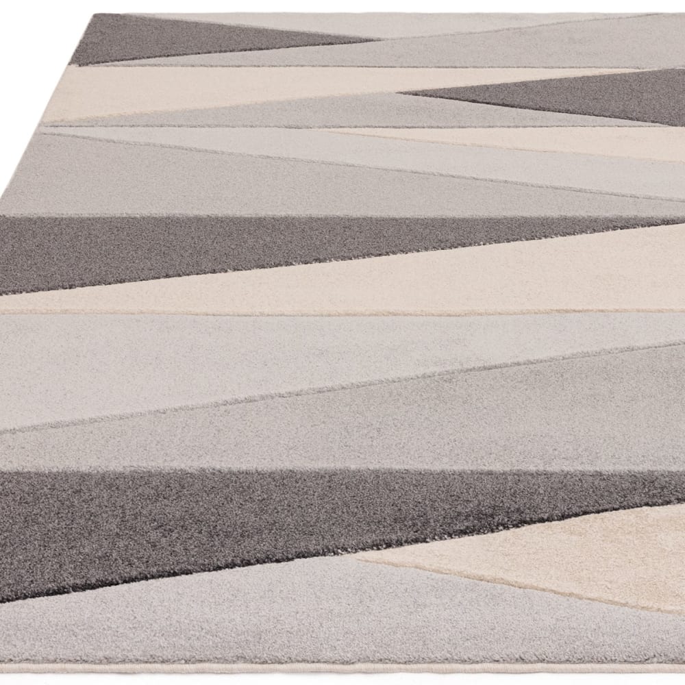 Tapis de salon moderne gris 120x170 cm - Maisons du Monde