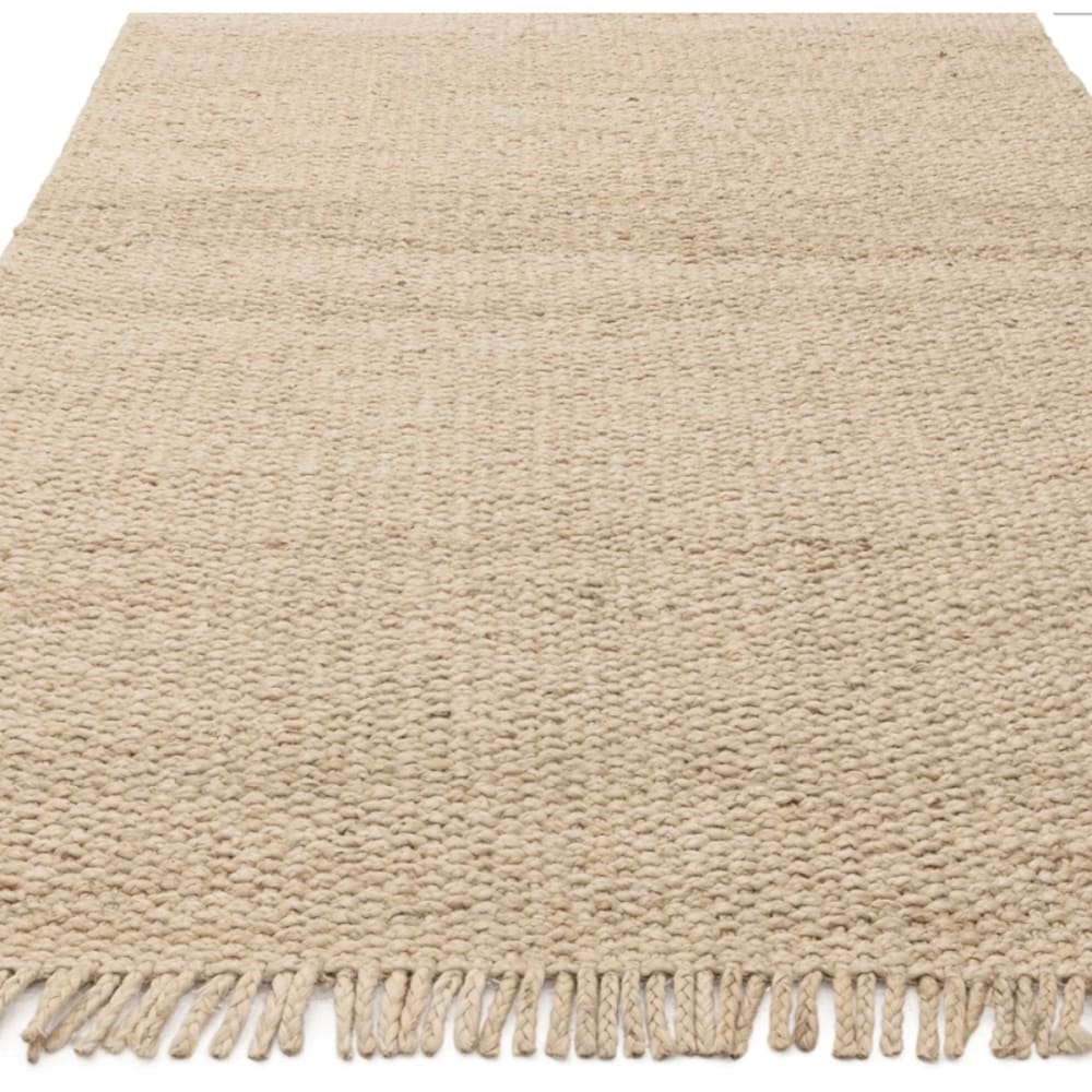 Tapis design en jute beige clair 120x170 cm - Maisons du Monde