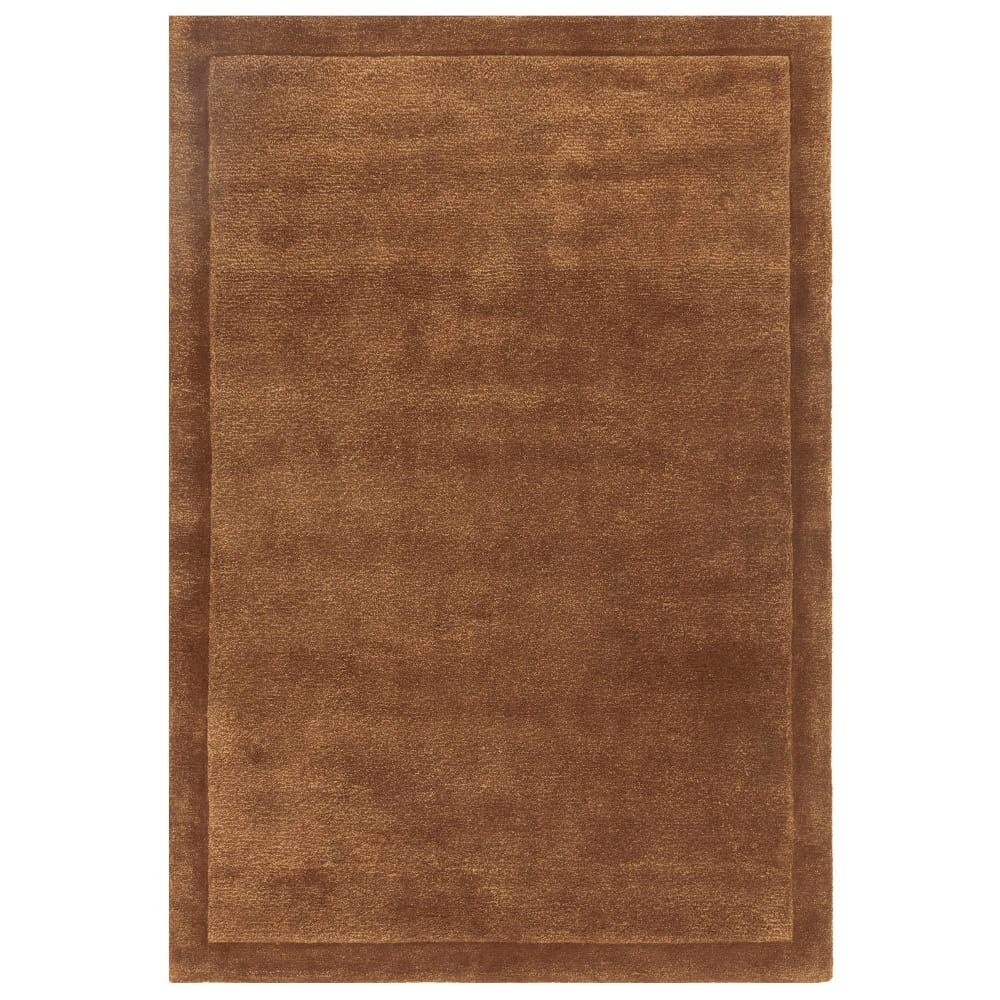 Tapis de salon en laine orange 120x170 cm - Maisons du Monde