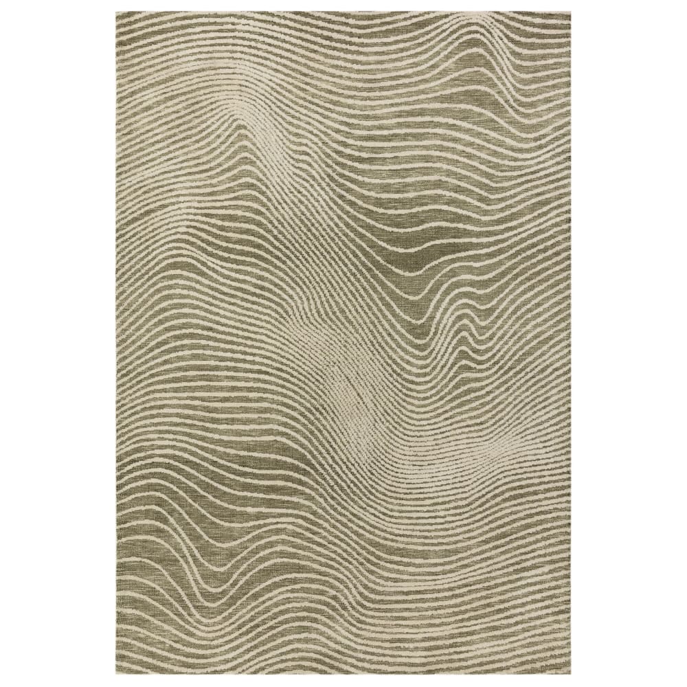 Tapis de salon design beige 120x170 cm - Maisons du Monde