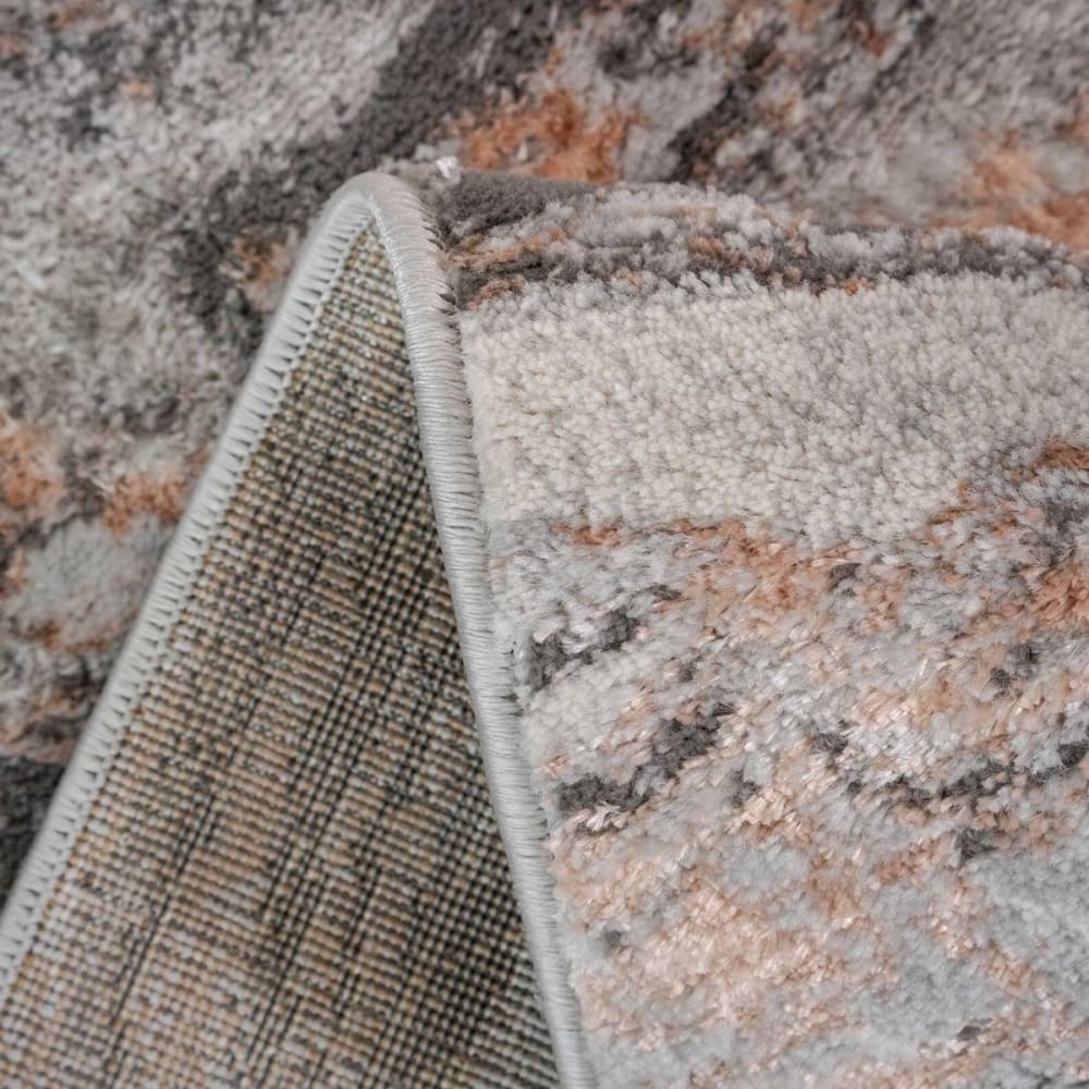 Tapis de salon moderne rose 120x170 cm — vue 4