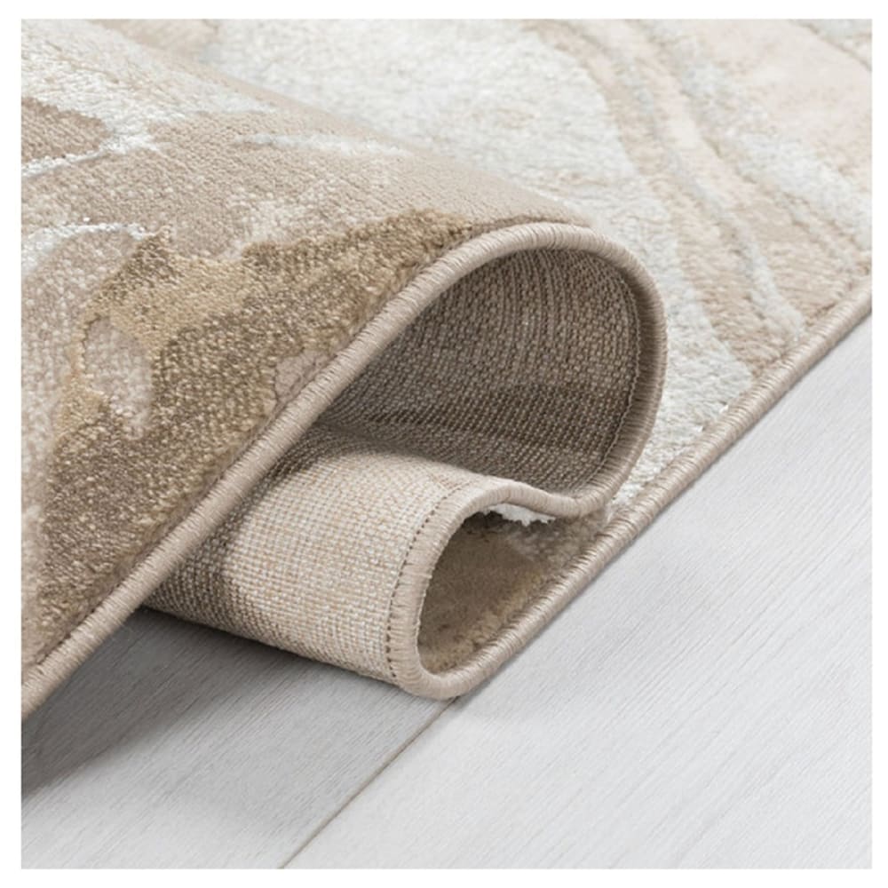 Tapis de salon moderne beige 120x170 cm — vue 4
