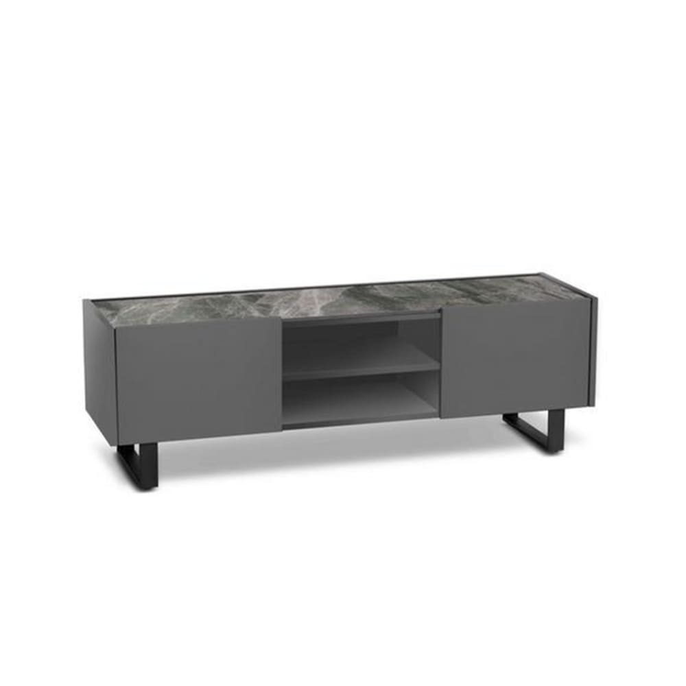 porta tv grigio-grigio scuro 40  cm x 140  cm h 45  cm