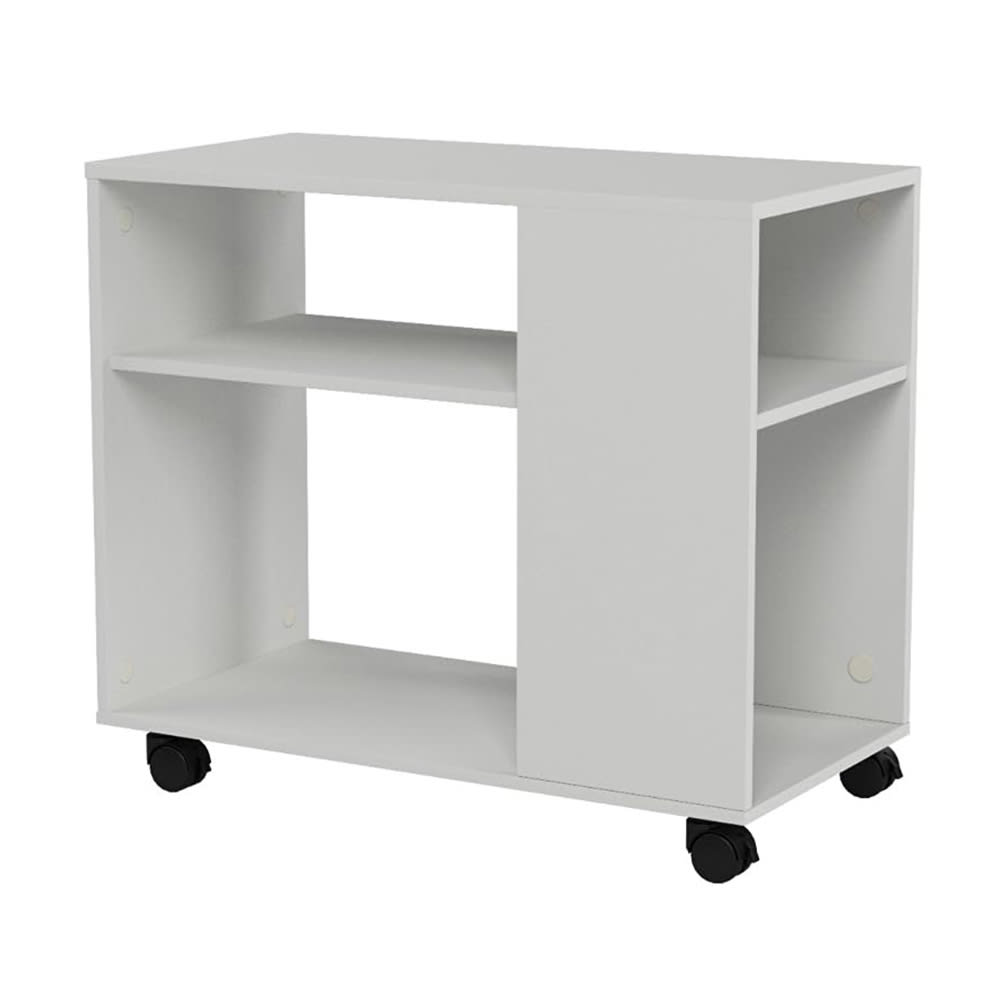 Bout de canapé en panneau de particule blanc