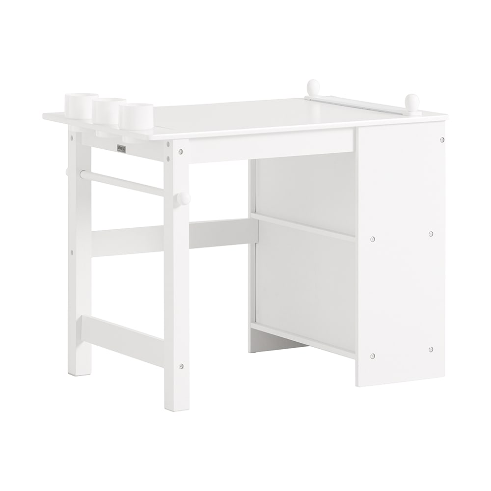 SoBuy Kindertisch mit 1 Stuhl Kinderzimmer MDF Kiefer Weiß WEISS HOLZ Kinder
