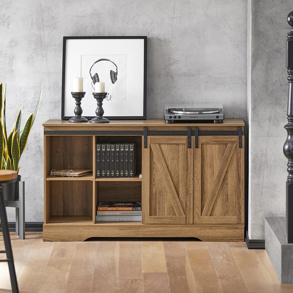 Sideboard mit Schiebetüren PB Hellbraun - Maisons Du Monde