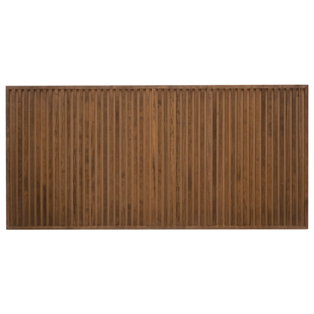 Tête de lit en bois de pin en teinte vieilli de 160x80cm