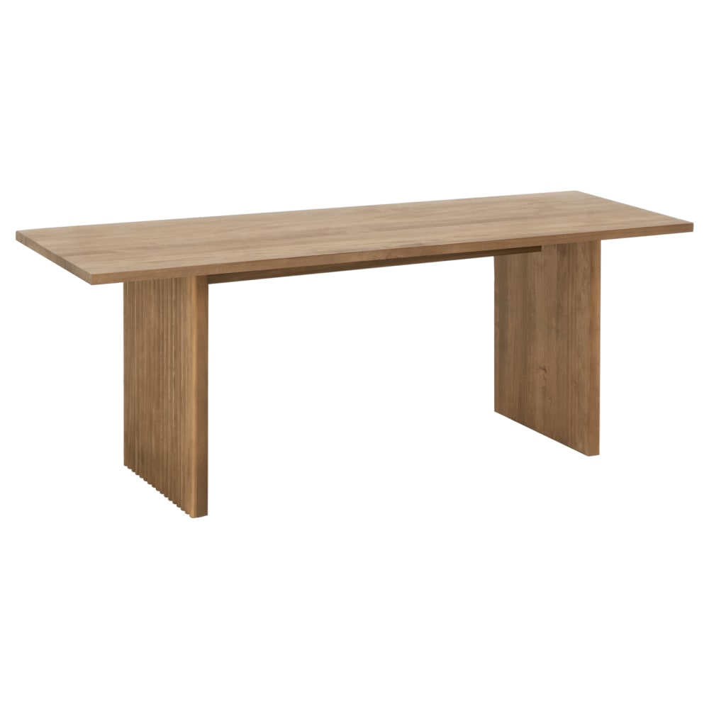 Banc en bois de pin vieilli