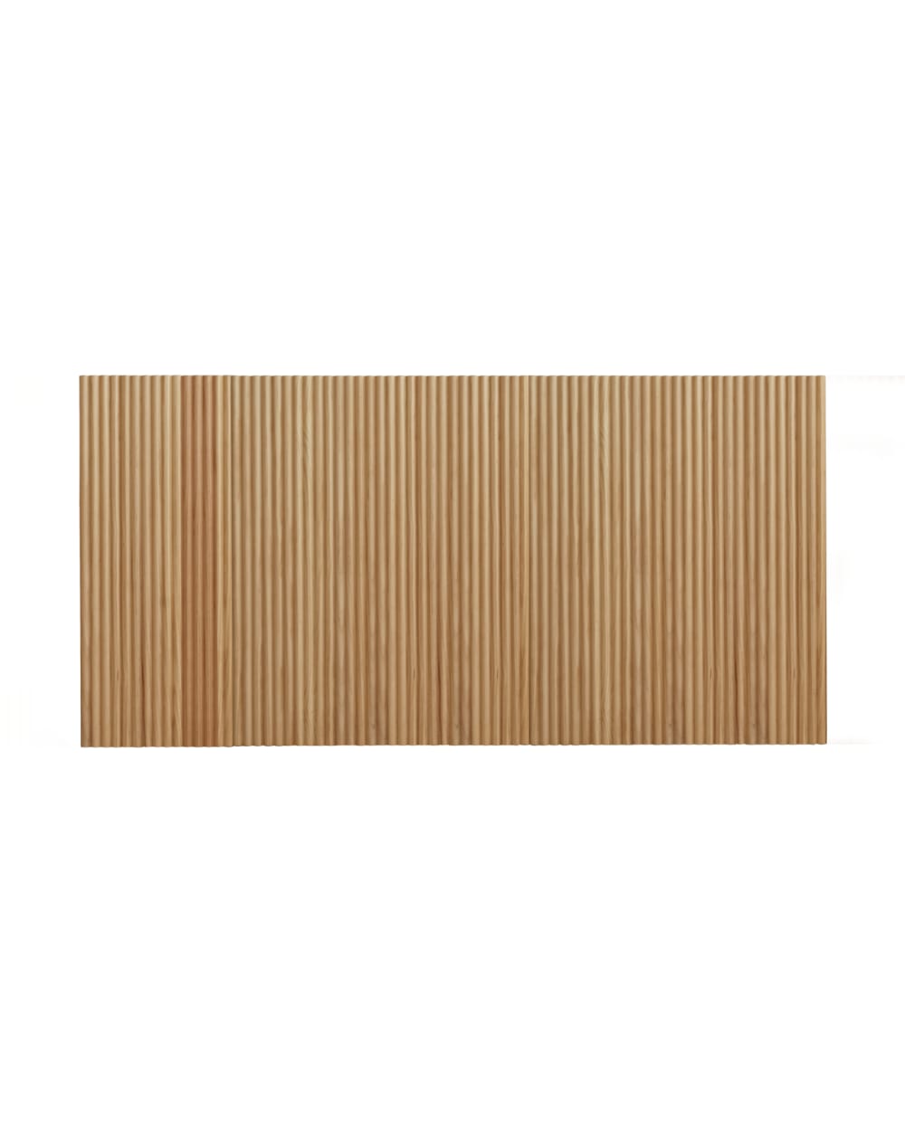 Tête de lit en bois de pin marron 100x60cm