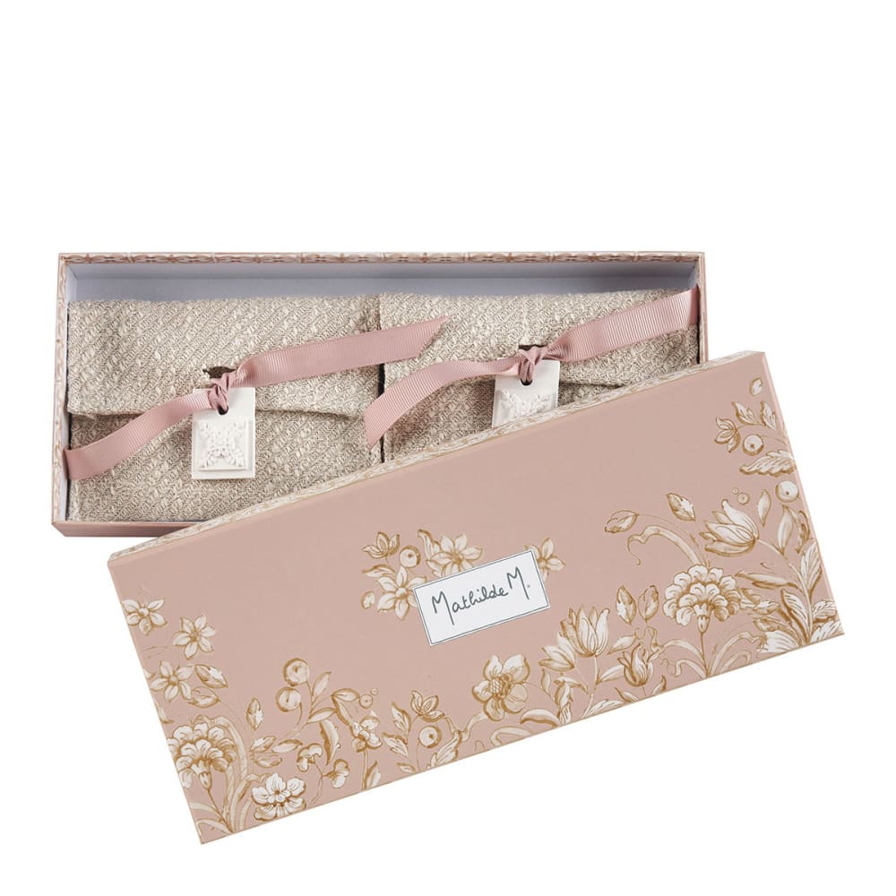 Coffret de 2 pochettes parfumées - marquise