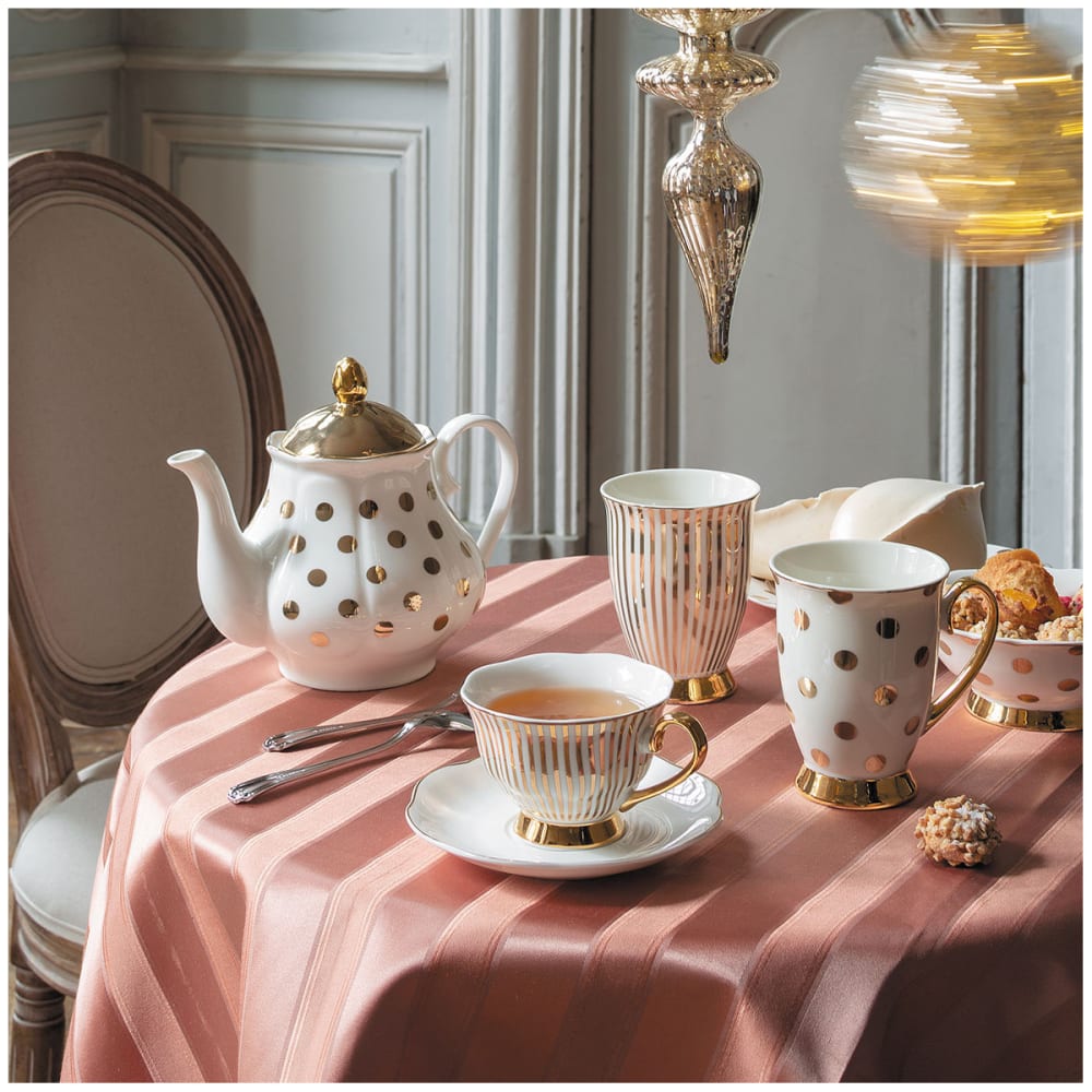 Théière - pois dorés - Maisons du Monde
