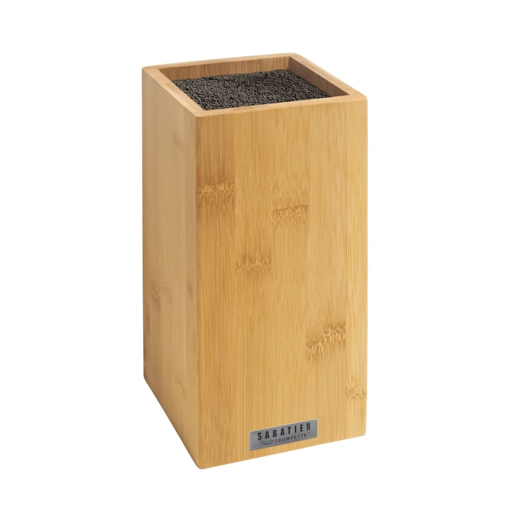 Bloc universel - bois clair & tiges spaghetti noires
