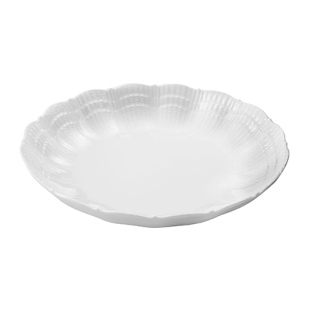 Assiette creuse en porcelaine blanc