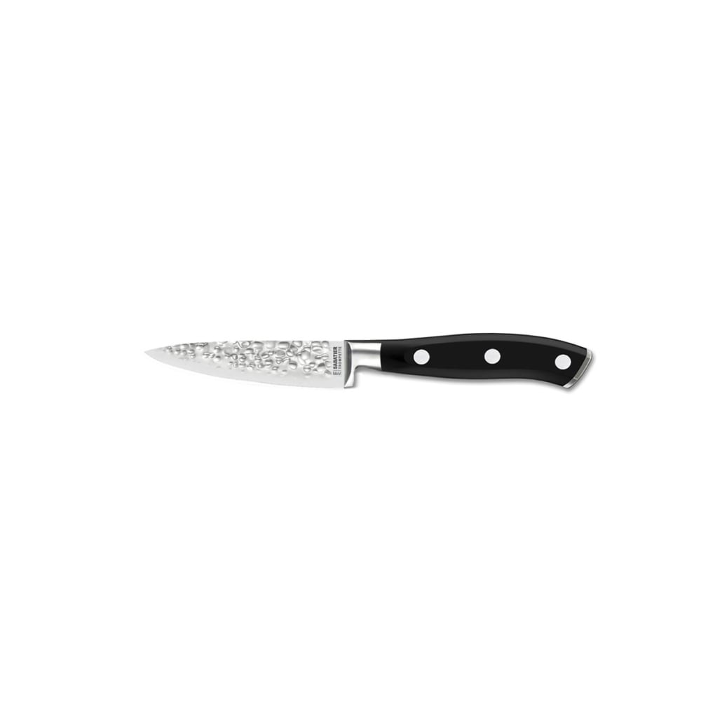 Couteau d'office 9 cm martelé avec protection de lame